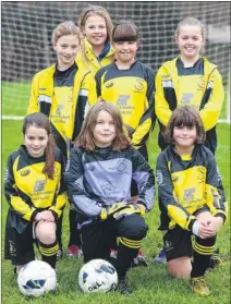  ?? Picture: Martin Apps FM3537673 Buy this picture from kentonline.co.uk ?? Larkfield Girls under-10s