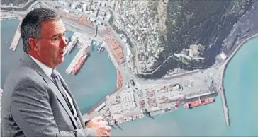  ?? Photo: FAIRFAX NZ ?? Not plain sailing: Lyttelton Port chief executive Peter Davie says the board is close to putting a repairs plan to insurers.