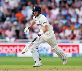  ?? ?? Endless runs were not enough to save Joe Root’s captaincy