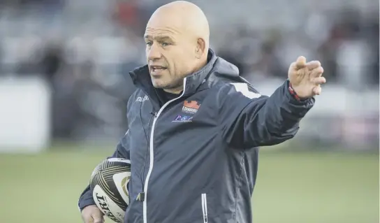  ??  ?? 2 Edinburgh coach Richard Cockerill takes his side to Swansea tonight to face a star-studded Ospreys outfit in the first of a tough opening block of fixtures for the capital team.