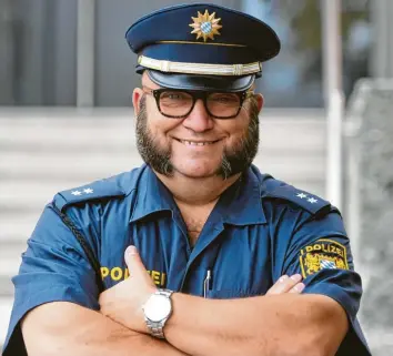  ?? Foto: Marcus Merk ?? Peter Mayr erlebte als junger Polizist die Krawalle von Wackersdor­f.