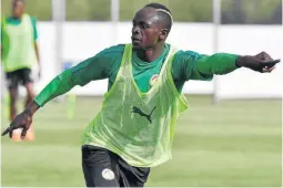  ?? ISSOUF SANOGO/ AFP ?? All eyes on Senegal striker Sadio Mane.