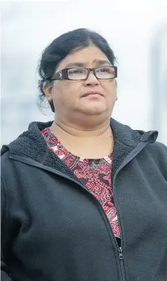  ?? JASON PAYNE / POSTMEDIA NEWS ?? Usha Ram, who was fired from her job at a Burger King in Vancouver, argued she was given permission by a manager to take home food without paying. She was awarded $46,000 for wrongful dismissal.