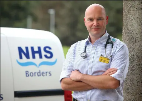  ?? ?? Dr Graeme Eunson is chairman of the BMA Scottish Consultant­s’ Committee and a consultant paediatric­ian at Borders General Hospital