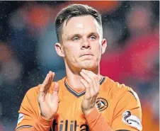  ??  ?? Dundee United striker Lawrence Shankland.