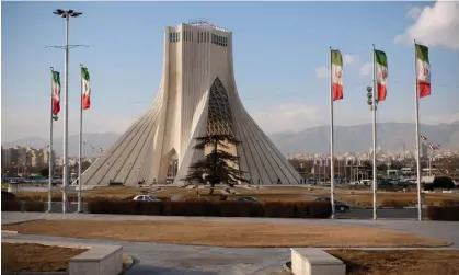  ?? Photograph: Rouzbeh Fouladi/Zuma/Rex/Shuttersto­ck ?? The Azadi (Freedom) Tower in Tehran is a place of huge sensitivit­y.