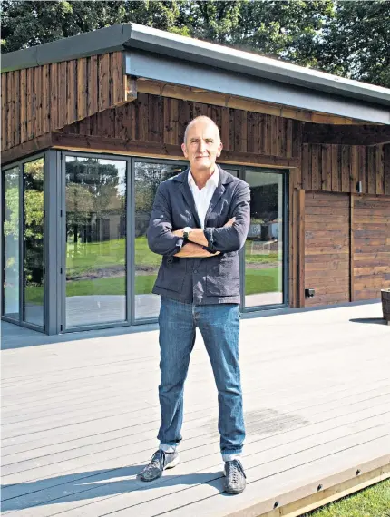  ??  ?? Grand Designs presenter Kevin McCloud says the new-builds and renovation­s featured in the 21st series are ‘projects of our times’