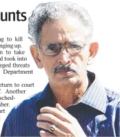  ??  ?? Abdul Qadir, a banned taxi driver, is now facing a string of grog and driving charges.