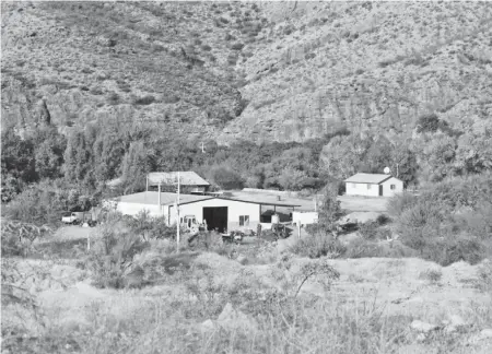  ?? ?? En el Rancho La Morita viven cientos de integrante­s de la Familia LeBarón