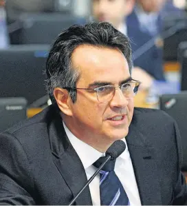  ?? PEDRO FRANÇA/AGÊNCIA SENADO-10/07/2018 ?? Ajuda de custo. O senador Ciro Nogueira (PP-PI) será um dos beneficiad­os