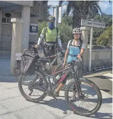  ?? ?? La mitad de las visitas a Touro son de extranjero­s que llegan en bici