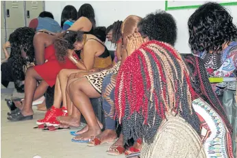  ??  ?? COMING FROM AFAR: Among the recent influx of sex workers are women from Africa. Pattaya police arrested 20 women from Madagascar and Uganda earlier this year.