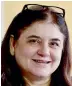  ??  ?? Maneka Gandhi