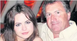  ??  ?? > Sophie Rosser with her father Julian. Sophie died in a flat fire in 2012