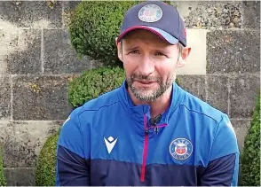  ??  ?? Bath Rugby attack and backs coach David Williams