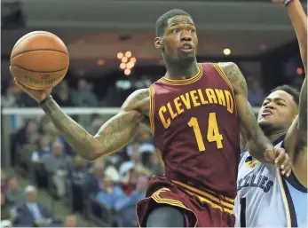  ?? NELSON CHENAULT, USA TODAY SPORTS ?? Guard DeAndre Liggins, above, has been a find for the Cavaliers, who are without J.R. Smith.