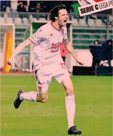  ?? ?? Carlo Faedo, 24 anni, primo gol con la maglia del Padova