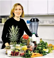  ??  ?? Jeanette Hyde, above, aims to revolution­ise the way we eat