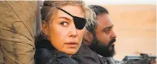  ?? Aviron Pictures ?? Rosamund Pike plays Marie Colvin in “A Private War.”