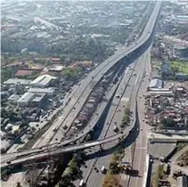  ??  ?? THE 4.69-kilometer expressway will link the Manila-Cavite Expressway to South Luzon Expressway, traversing the provinces of Cavite and Laguna.