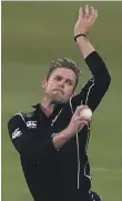  ??  ?? Lockie Ferguson took 5-45 against Pakistan on Sunday