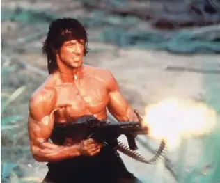  ?? Foto dokumentac­ija Dela ?? John Rambo in posledice posttravma­tske stresne motnje