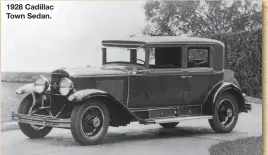  ?? ?? 1928 Cadillac Town Sedan.