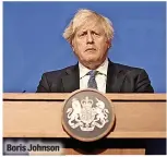  ?? ?? Boris Johnson