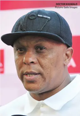  ?? Picture: Gallo Images ?? DOCTOR KHUMALO