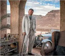  ??  ?? Sam Neill looks good, but wades through stiff dialogue in Tutankhamu­n.