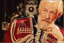  ?? CONTRIBUTE­D ?? Academy Award nominee and Tony Award winner Ian McKellen stars as King Lear in the Royal Shakespear­e Company’s 2008 televised production, which will be screened Sept. 12 at the Neon Movies as part of the Great Stage on Screen Series.