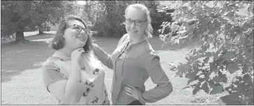  ?? TOWNSHIPPE­RS’ ASSOCIATIO­N ?? It’s time for Townshippe­rs’ to say goodbye to our summer interns, Gabrielle Branchaud and Kaitlyn Loomis. Interns aren’t just helpers to our team, they are part of it! We wish them the all the best.