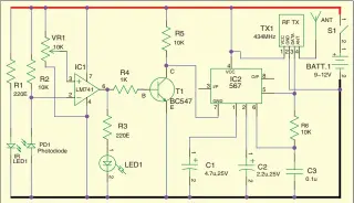  ??  ?? Fig. 1: transmitte­r section