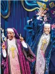  ?? Foto: Stage Entertainm­ent ?? Nonnen im Glitzerkos­tüm geraten im Musical „Sister Act“außer Rand und Band.