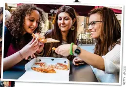  ?? S E G A M I Y T E G ?? FAST TRACK: Take a Vespa tour of Rome’s foodie highlights – and enjoy the delights of authentic Italian pizza, above