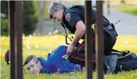  ?? BARRY GRAY HAMILTON SPECTATOR FILE PHOTO ?? Const. Jeff Todoruck, pictured, was convicted of a number of charges, including unlawful or unnecessar­y exercise of authority.