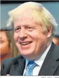  ?? NEIL HALL / EFE ?? Boris Johnson.