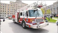  ?? Charlotte Hungerford Hospital / Contribute­d photo ?? Torrington fire truck