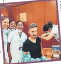  ??  ?? Rahul Dev faced criticism for a picture he got clicked during his vaccinatio­n