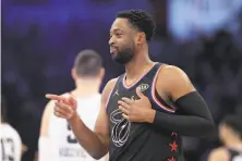  ?? Streeter Lecka / Getty Images ?? Dwyane Wade’s last appearance at All-Star Weekend could not have gone any better, the three-time NBA champion said.