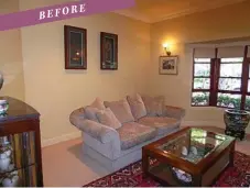  ??  ?? ◗ The room was previously utilised as a formal living room. BEFORE