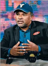  ?? PAULA LOBO/ABC ?? Actor Geoffrey Owens, once a “Cosby Show” star, appears Tuesday on “Good Morning America.”