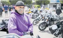  ?? Photo / Warren Buckland ?? Takurua Tawera, White Ribbon ride leader and cochairman of Te Kupenga - the National Network of Stopping Violence.