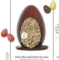  ?? ?? Pierre Marcolini Dark Chocolate Easter Egg £57 for 500g
