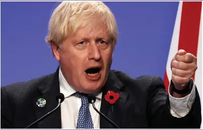 ?? Picture: PHIL NOBLE ?? SORRY MESS: Boris Johnson felt burned when his public apology to Liverpool was snubbed