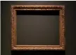  ??  ?? 9 The Gardner shows empty frames of the stolen works