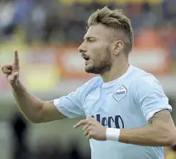  ??  ?? Trascinato­re Ciro Immobile, 27 anni, capo cannoniere con 14 reti