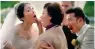  ??  ?? IT’S GONE VIRAL: A mother-inlaw examines her son’s bride in the Audi video