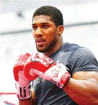  ??  ?? Anthony Joshua