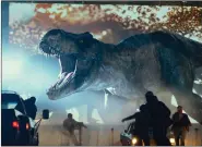  ?? (Universal Pictures/Amblin Entertainm­ent) ?? A scene from “Jurassic World Dominion”